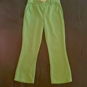 Green Ankle Pants